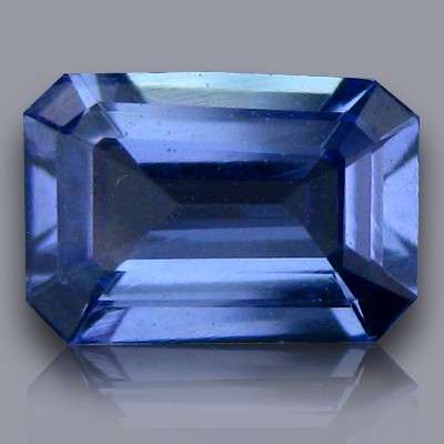 100% Natural TANZANITE octagon facet (Tanzania, Africa)