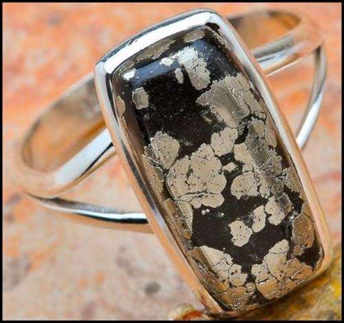 Sterling silver ring - HEALER'S GOLD - Dreams Collection (size 12.5 / Z)