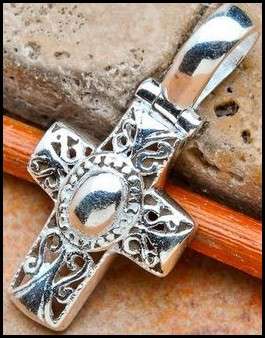 Sterling silver pendant - CROSS - Dreams Collection