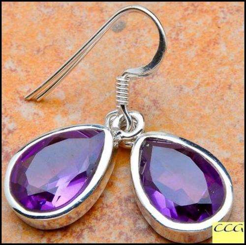 Sterling silver earrings - ALEXANDRITE - Dreams Collection