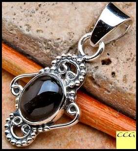 Sterling silver pendant - STAR DIOPSIDE - Dreams Collection