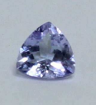 100% Natural TANZANITE trillion facet (Tanzania, Africa)