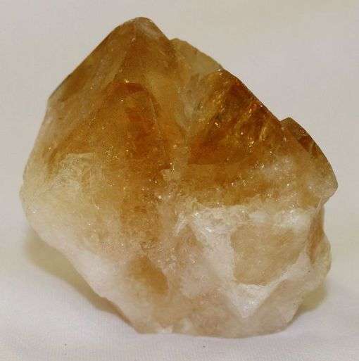CITRINE point (flat base)