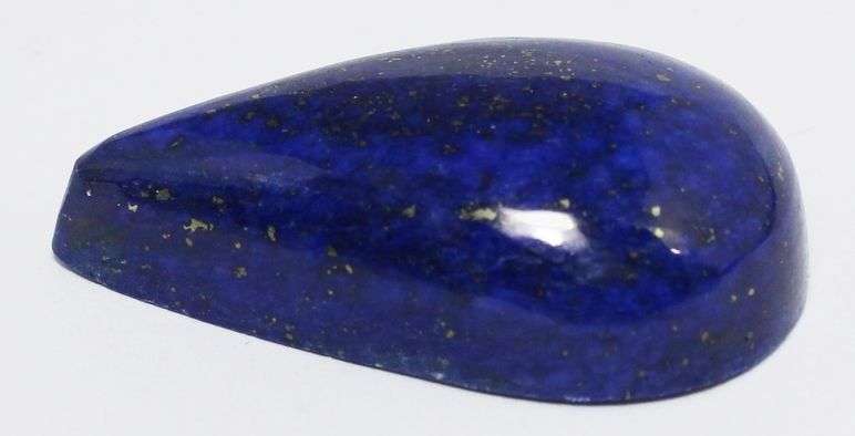100% Natural! 51.00 cts LAPIS LAZULI pear cabochon (Afghanistan)