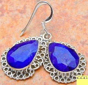Sterling silver earrings - SAPPHIRE - Dreams Collection