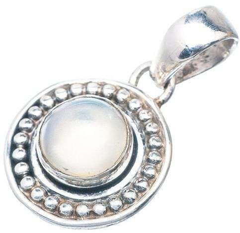 Sterling silver pendant - ETHIOPIAN OPAL - Dreams Collection