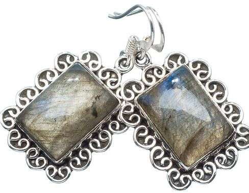 Sterling silver earrings - LABRADORITE - Dreams Collection