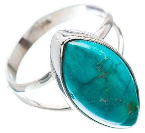 Sterling silver ring - TURQUOISE - Dreams Collection (size 7 / O)
