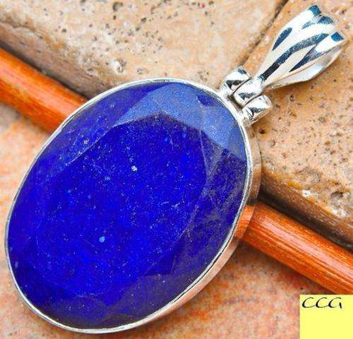 Sterling silver pendant - LAPIS LAZULI - Dreams Collection