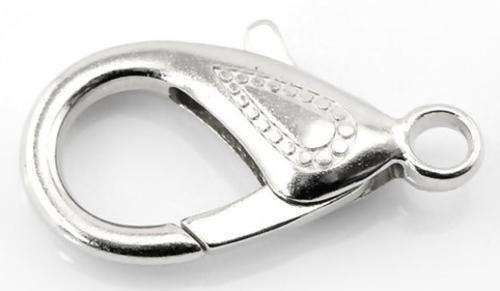 30mm LOBSTER clasp Antique Silver (sold individually)