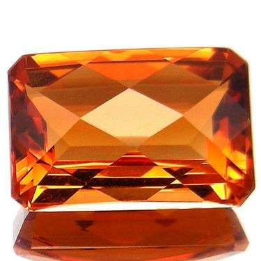 24.65 cts CITRINE checkerboard octagon facet (Brazil)