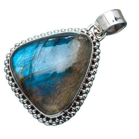 Sterling silver pendant - LABRADORITE - Dreams Collection
