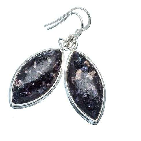 Sterling silver earrings - SUGILITE - Dreams Collection