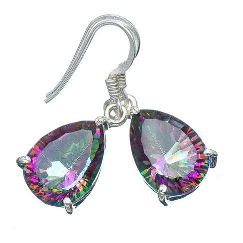 Sterling silver earrings - MYSTIC TOPAZ - Dreams Collection