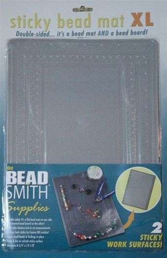 BeadSmith Sticky Bead Mat XL - a non-slip bead design mat - sold individually