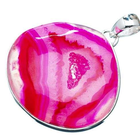 Sterling silver pendant - BOTSWANA AGATE DRUZY - Dreams Collection