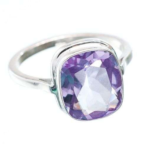 Sterling silver ring - AMETHYST - Dreams Collection (size 8 / Q)