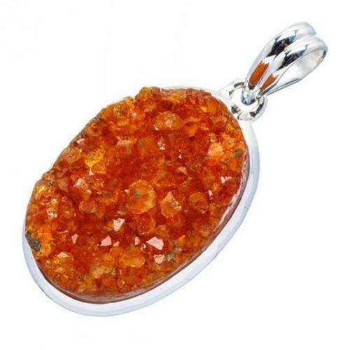 Sterling silver pendant - DRUZY - Dreams Collection
