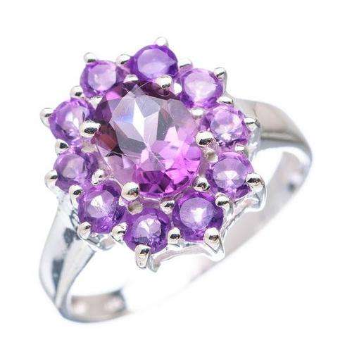 Sterling silver ring - AMETHYST - Dreams Collection (size 7.75 / P to Q)