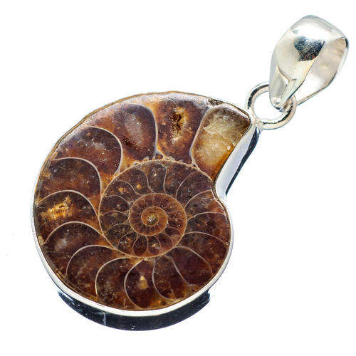 Sterling silver pendant - AMMONITE FOSSIL - Dreams Collection