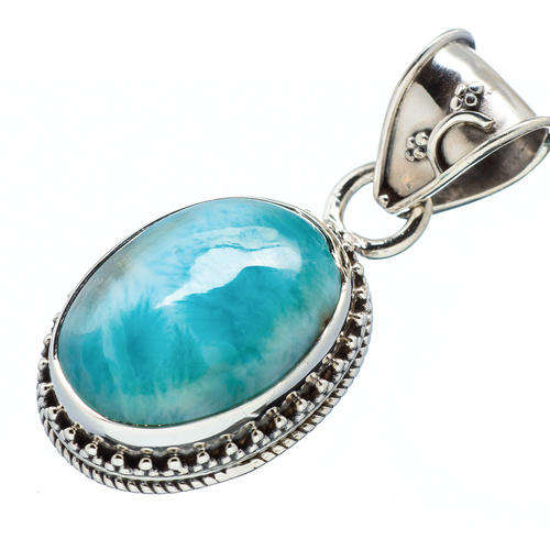 Sterling silver pendant - LARIMAR - Dreams Collection