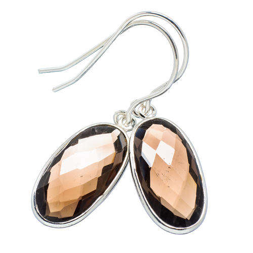 Sterling silver earrings - SMOKY QUARTZ - Dreams Collection