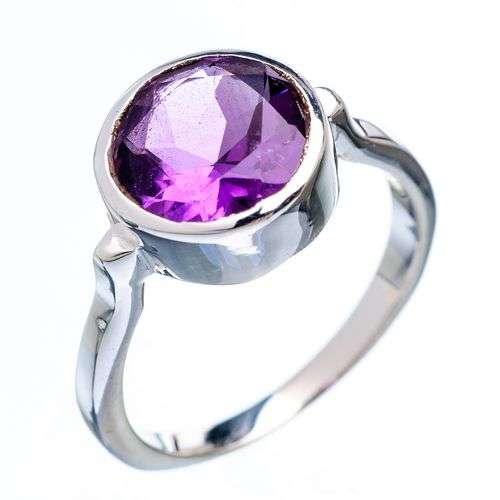 Sterling silver ring - AMETHYST - Dreams Collection (size 8.25 / Q to Q half)