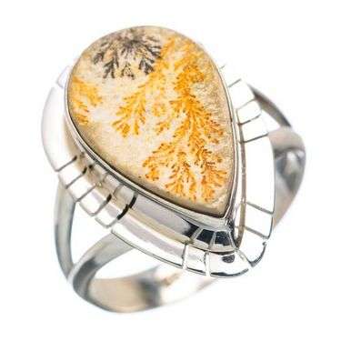 Sterling silver ring - DENDRITE - Dreams Collection (size 6.5 / N)