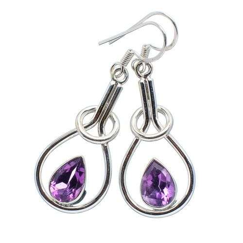 Sterling silver earrings - AMETHYST - Dreams Collection