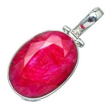 Sterling silver pendant - RUBY - Dreams Collection