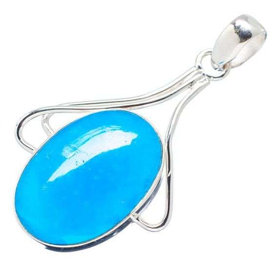Sterling silver pendant - SMITHSONITE - Dreams Collection