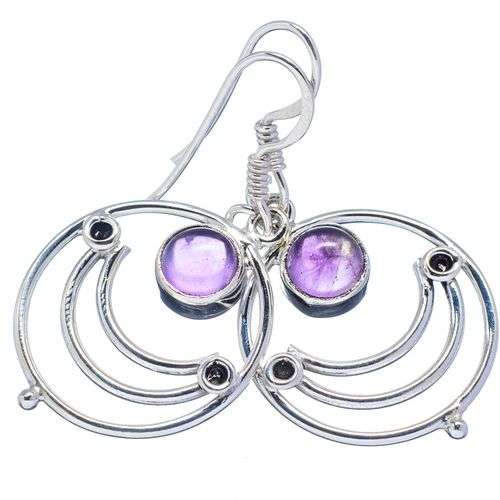 Sterling silver earrings - AMETHYST - Dreams Collection
