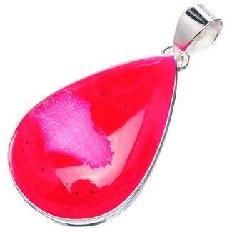Sterling silver pendant - BOTSWANA AGATE DRUZY - Dreams Collection