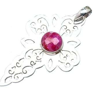 Sterling silver pendant - RUBY - Dreams Collection