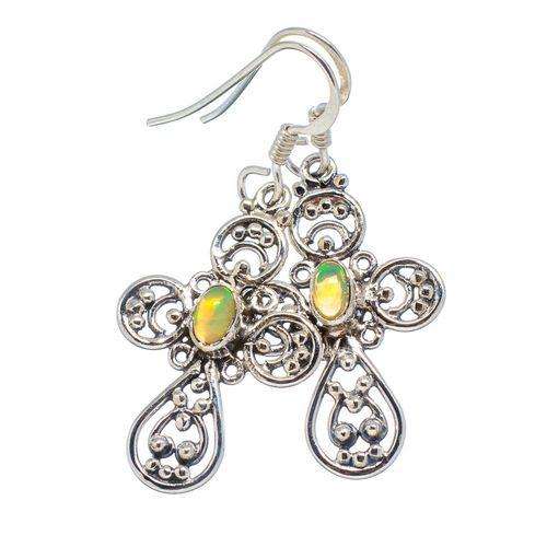 Sterling silver earrings - ETHIOPIAN OPAL - Dreams Collection