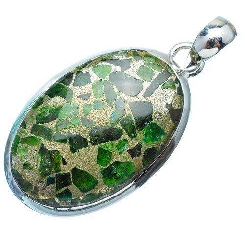 Sterling silver pendant - COPPER TOURMALINE - Dreams Collection