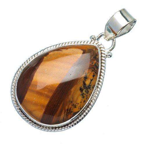 Sterling silver pendant - KALAHARI PICTURESTONE - Dreams Collection