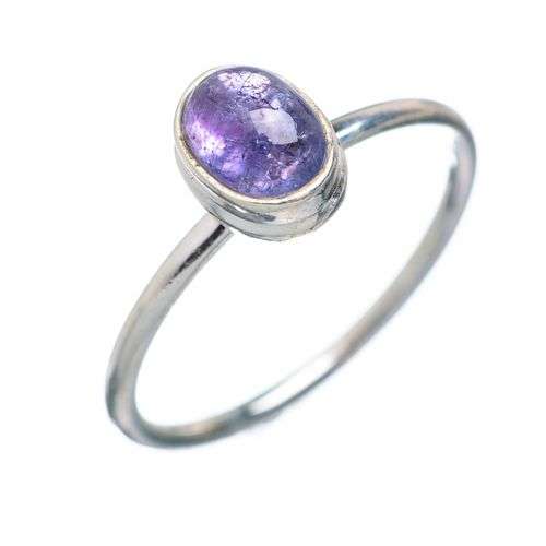 Sterling silver ring - TANZANITE - Dreams Collection (size 7.5 / P)