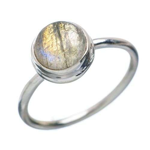 Sterling silver ring - LABRADORITE - Dreams Collection (size 7.25 / O to P)
