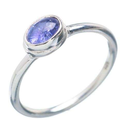 Sterling silver ring - TANZANITE - Dreams Collection (size 8.25 / Q to Q half)