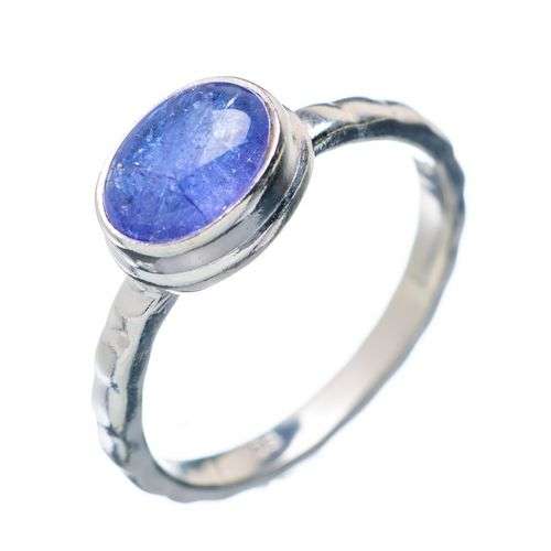 Sterling silver ring - TANZANITE - Dreams Collection (size 6.25 / M to N)