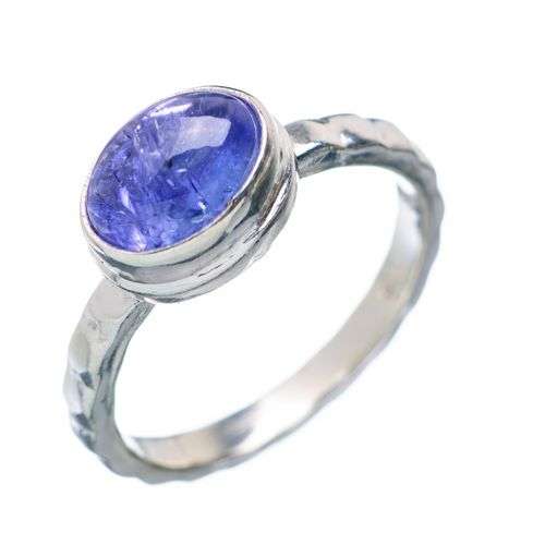 Sterling silver ring - TANZANITE - Dreams Collection (size 5.25 / J half to L)