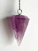 Natural AMETHYST pendulum