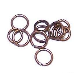 5mm COPPER jump rings - Sold per pack of 50