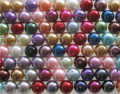 Wholesale prices on 8mm GLASS PEARLS...