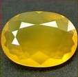 Natural FIRE OPAL oval facet 3.99 cts