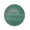 6mm Mint green ICED beads (10 pcs)