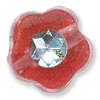 SPARKLE flower NOVELTY beads (10 pcs)