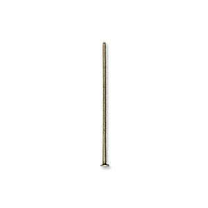 40mm Nickel HEADPINS - sold per pack of 50