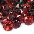 Natural RHODOLITE GARNET round facets (3.5mm - 3.8mm)